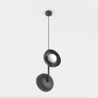 Emibig Pendant Vanila Steel Black | Suitable for 2x G9 - Max 8W