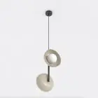 Emibig Pendant Vanila Steel Brown | Suitable for 2x G9 - Max 8W