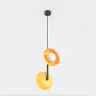 Emibig Pendant Vanila Steel Orange | Suitable for 2x G9 - Max 8W
