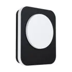 Eglo Wall Light Madriz Aluminium Black 3W 370lm - 830 Warm White | IP44