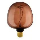 Eglo LED Globe E27 Filament Gold 4W 40lm - 820 Extra Warm White | Dimmable - Replaces 15W