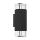 Eglo Wall Light Castelnuovo Aluminium Black | IP65 - Suitable for 1x GU10